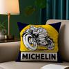 M-MichelinS T-Шины Наволочка Плюшевая Ткань Мягкий Двусторонняя Печать Чехол для Подушки Дивана Наволочки