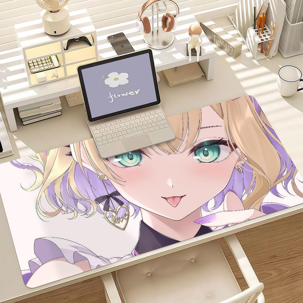 Kurumi Noah Anime Large Gaming Mouse Pad Antislip Rubber Desk Mat Keyboard Pad For Laptop Computer Home Gaming Desktop Decor