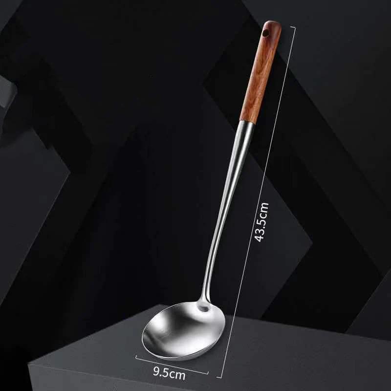 Кухонная утварь Лопатка для вока Утюг и набор инструментов для половника Лопатка для нержавеющей стали Оборудование для приготовления пищи Кухонные принадлежности Основные принадлежности