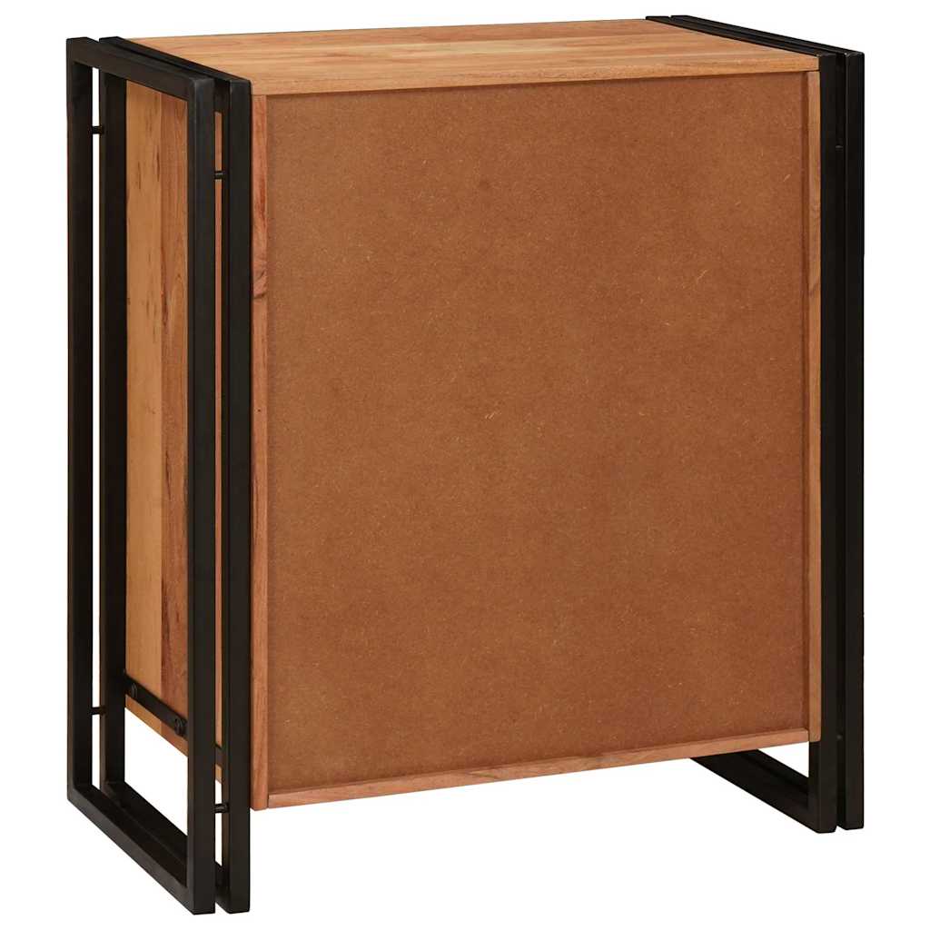 Nightstand Brown 66 x 35 x 76 cm Solid Acacia Wood