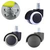 Replacement Chair Wheels 360 Degree Swivel Furniture Wheel New Chair Caster Office