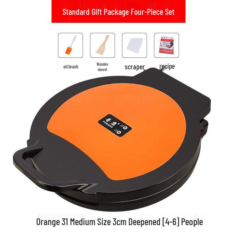 Электрическая блинница с автоматическим контролем температуры, антипригарная, двусторонняя, от старого бренда