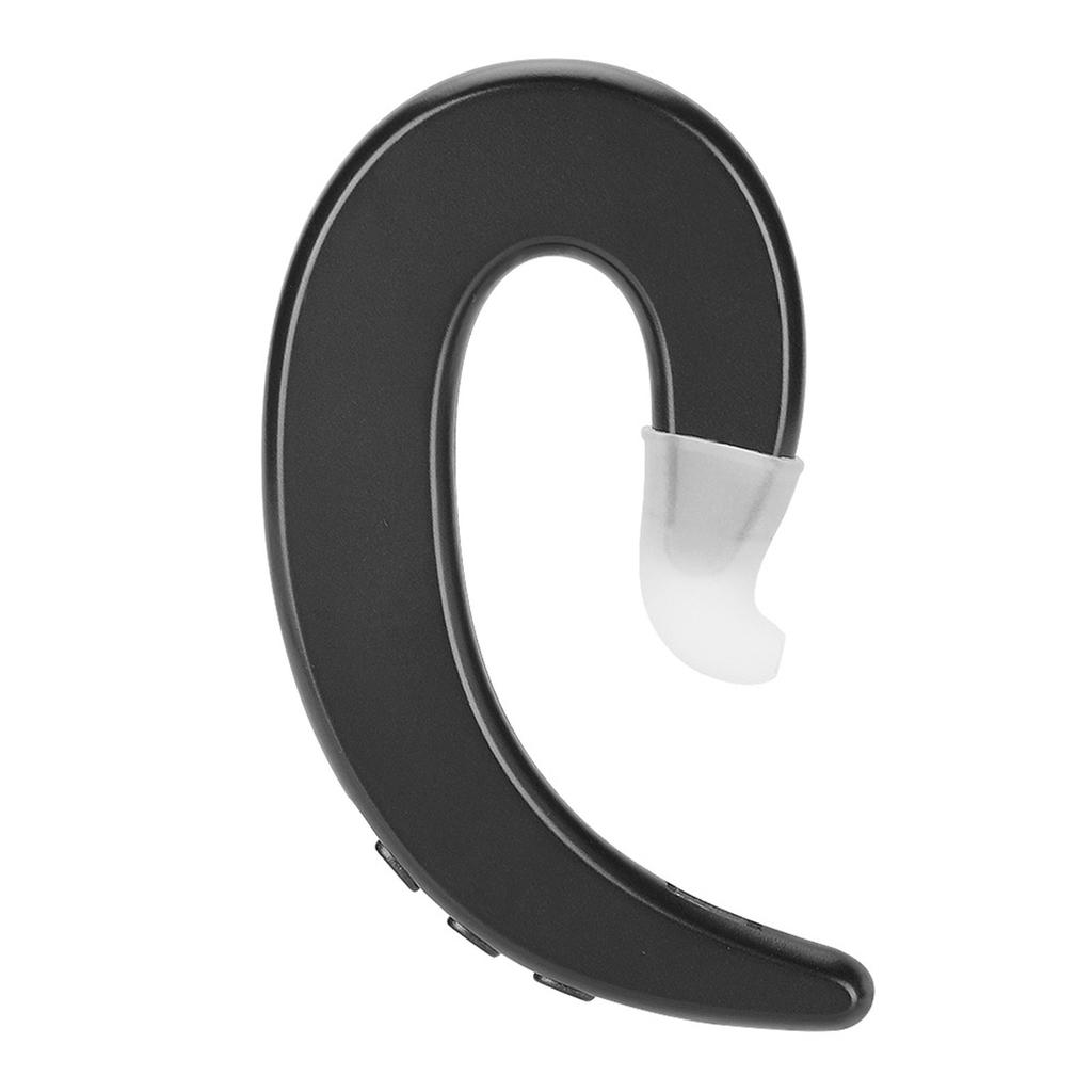 Беспроводные наушники с заушным креплением Bluetooth, безболезненные наушники с костной проводимостью(черный)