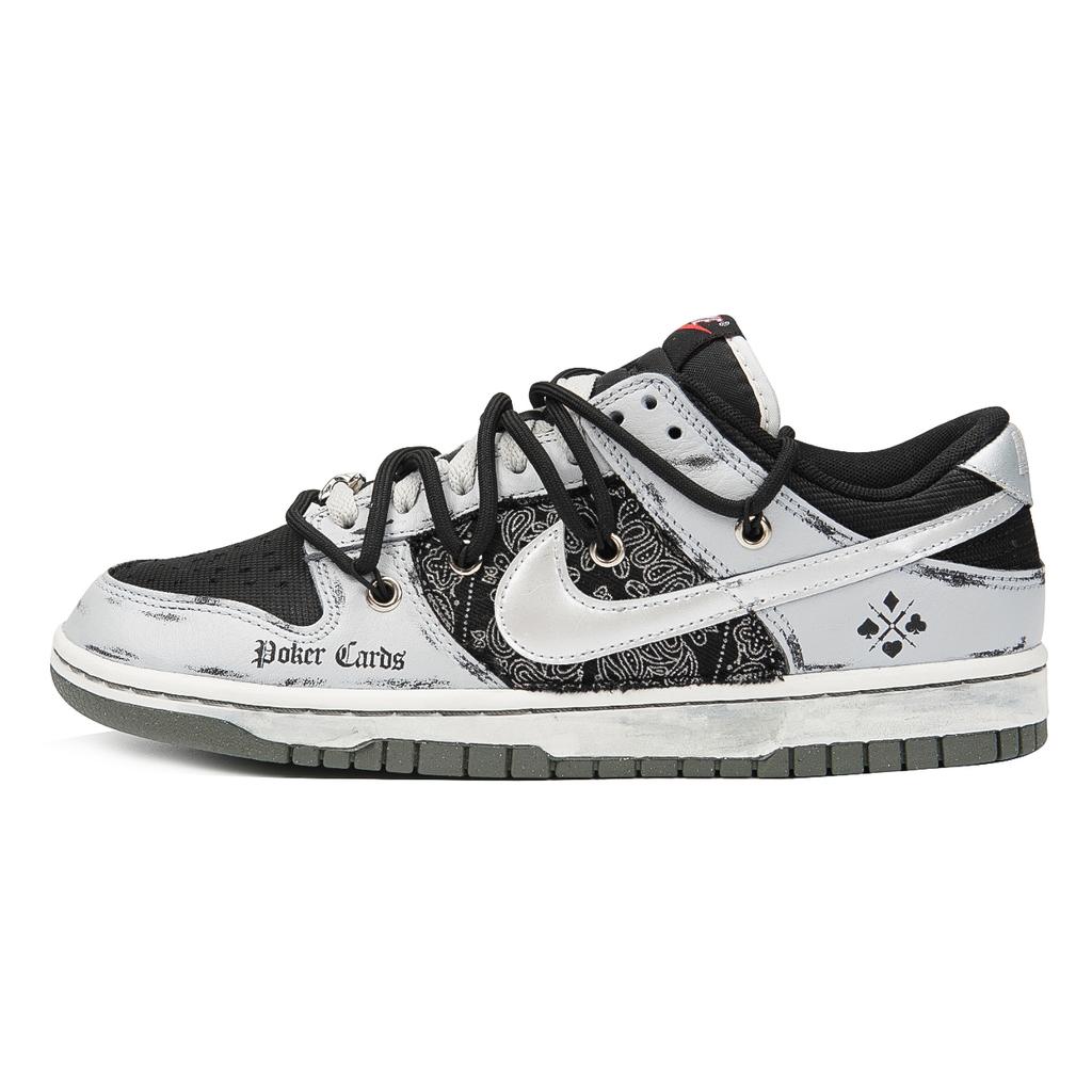 Nike Кроссовки Dunk Скользкие Устойчивые к истиранию Скользкие Устойчивые к истиранию Низкие Кеды для скейтбординга Мужские DM0108-001(Teamp-S-BOX)