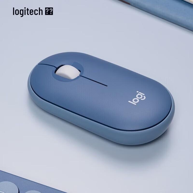 Беспроводная бесшумная мышь Logitech Pebble M350 с Bluetooth