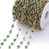 Shiny Necklace Chain Crystal Beads Beaded Making 1Meter Crystal Beads Chains