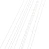 ABS Model Making Rods 50Pcs 05 08 1 15 2 25MM Solid Plastic Tubes Bars For Creative Craft Hobby Projects Assembly