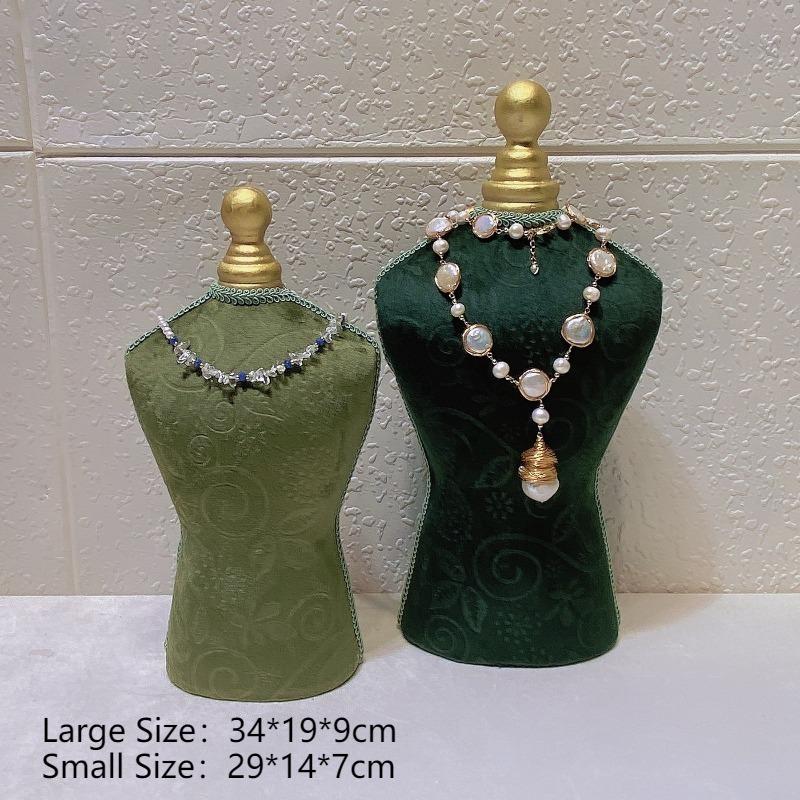Necklace Jewelry Model Display Rack Rings Bracelet Storage Pallet Counter Jewellery Showcase Tray Live Pictures Trinket Props