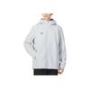 Under Armour Solid Color Letter Print Zip-Up Hoodie Men Jackets Light-Gray 22600401-009