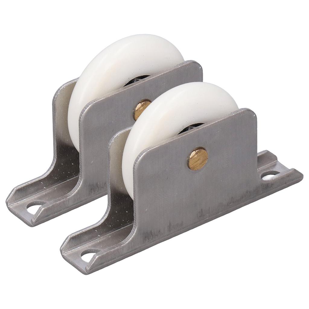 2 шт. Ролики для раздвижных дверей с основанием для стеклянных дверей ванной комнаты и душевой кабины 38 мм