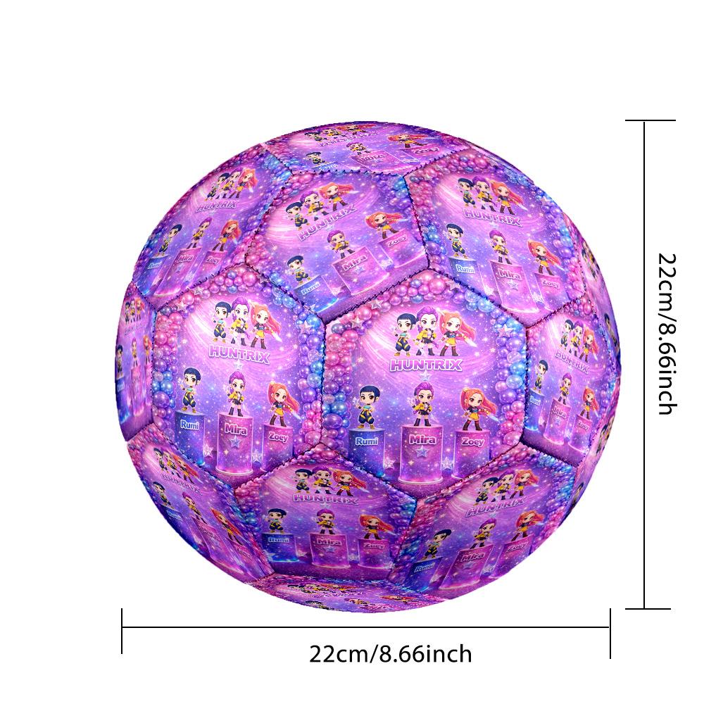 K-pop Size 5 Football Machine-Stitched Indoor/Outdoor Universal Football for Football Accessories Luxury Gift for Birthday Christmas Wedding