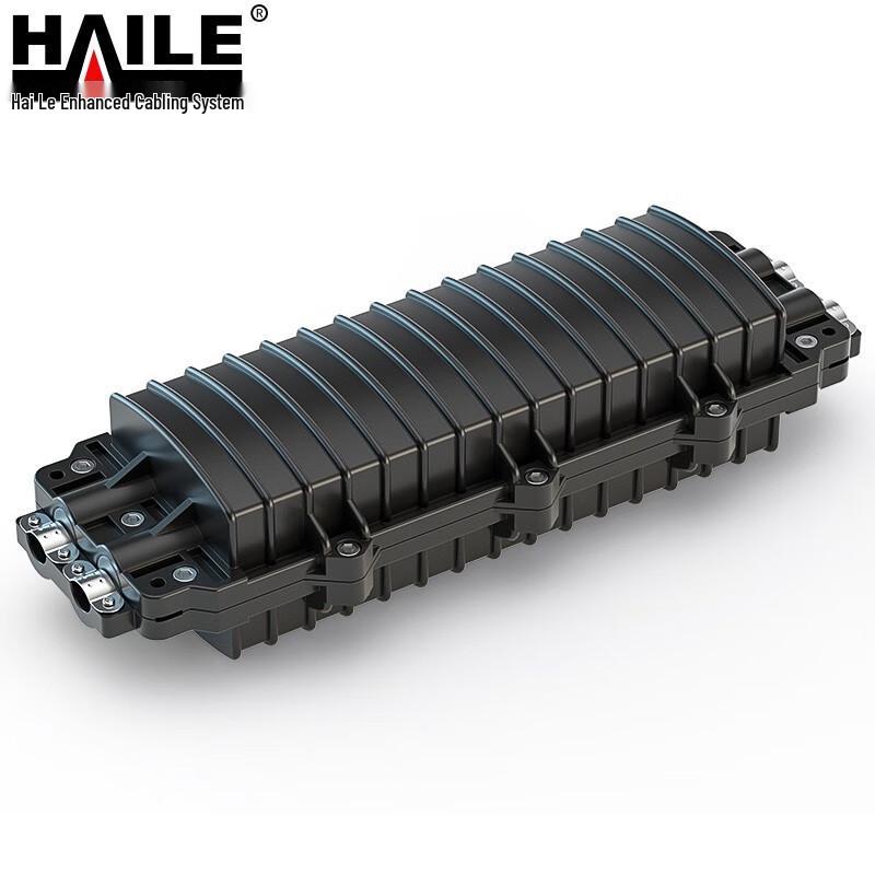 HAILE 2-in 2-out 24-Core Outdoor Fiber Optic Splice Closure
