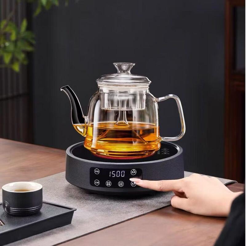 Многофункциональный чайник для здоровья Shangqi Glass и набор с электрической керамической плитой