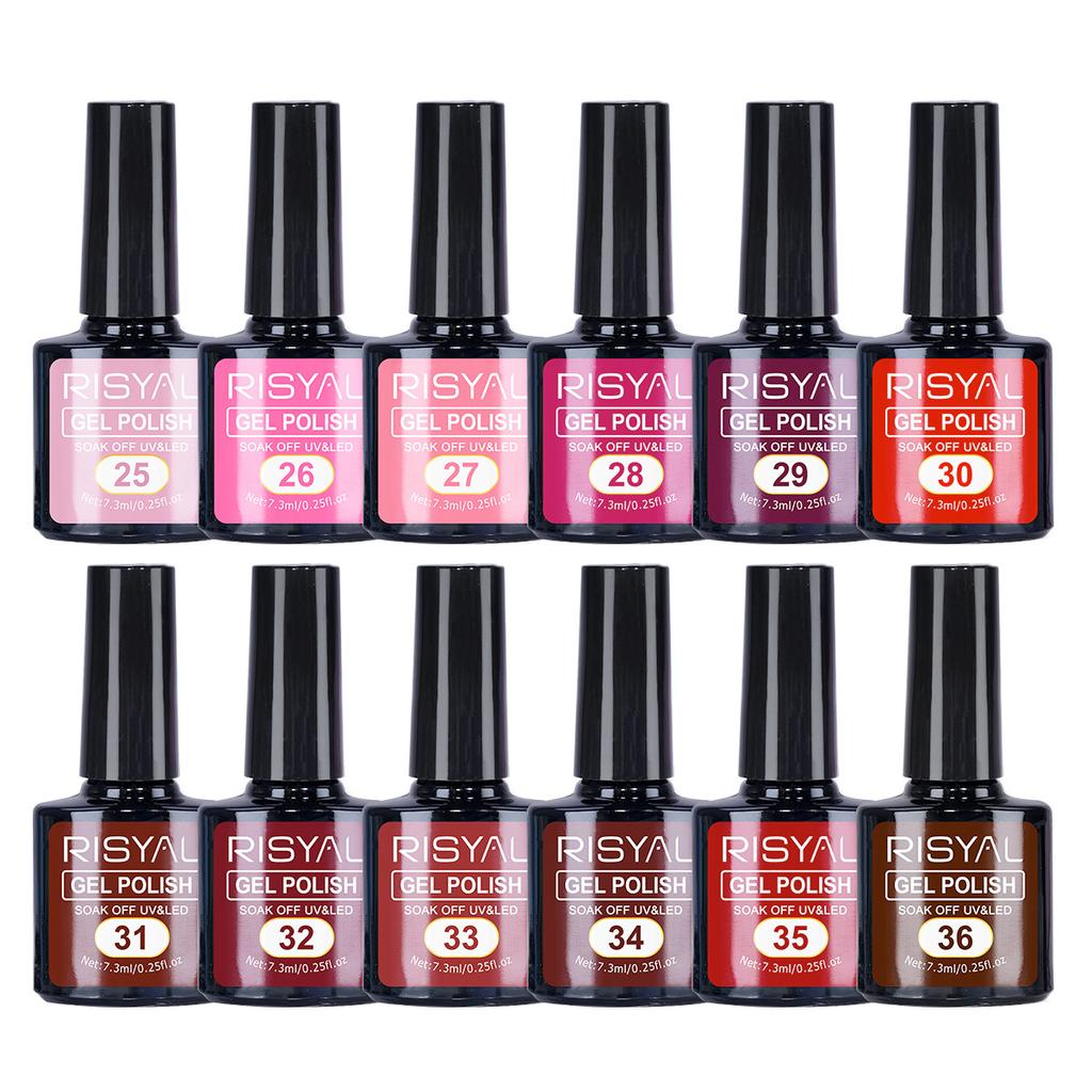 Лак для ногтей Nail Art Red Series, гель-красный