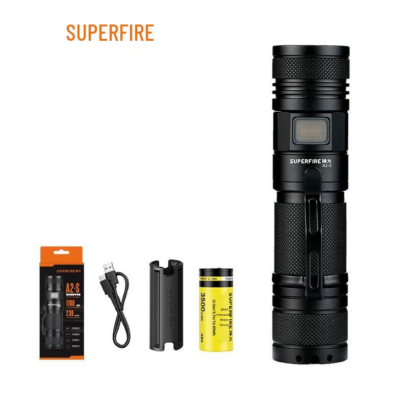 SupFire Strong Light Focusing Flashlight