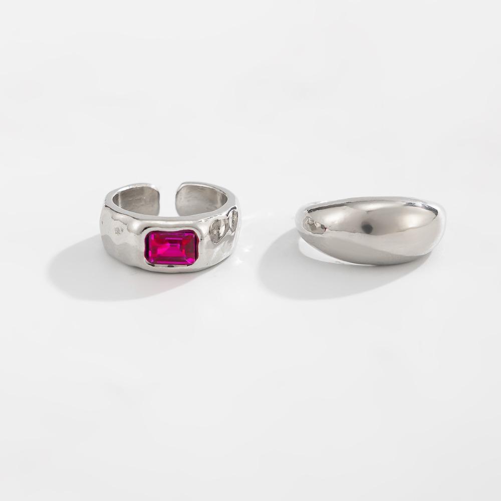 Round Foot Ring Set Metal Toe Rings Personality Women Foot Ring Women