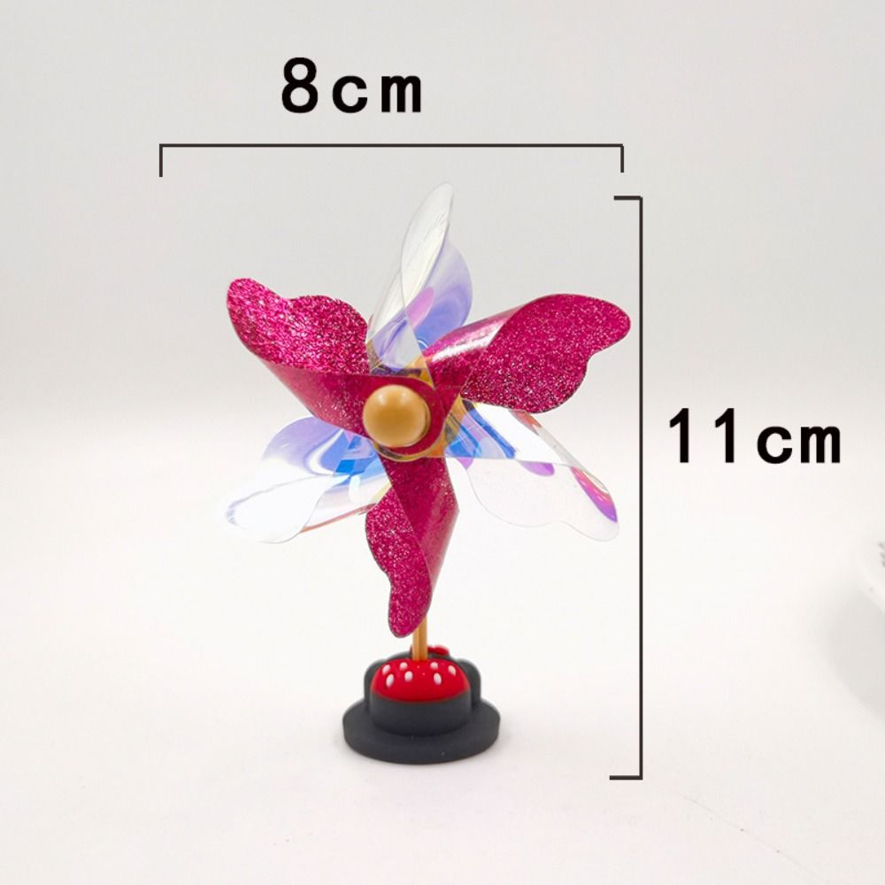 Windmill Small Windmill Ornament Rotatable Car Interior Decor for Car Electric Vehicles Motorcycle