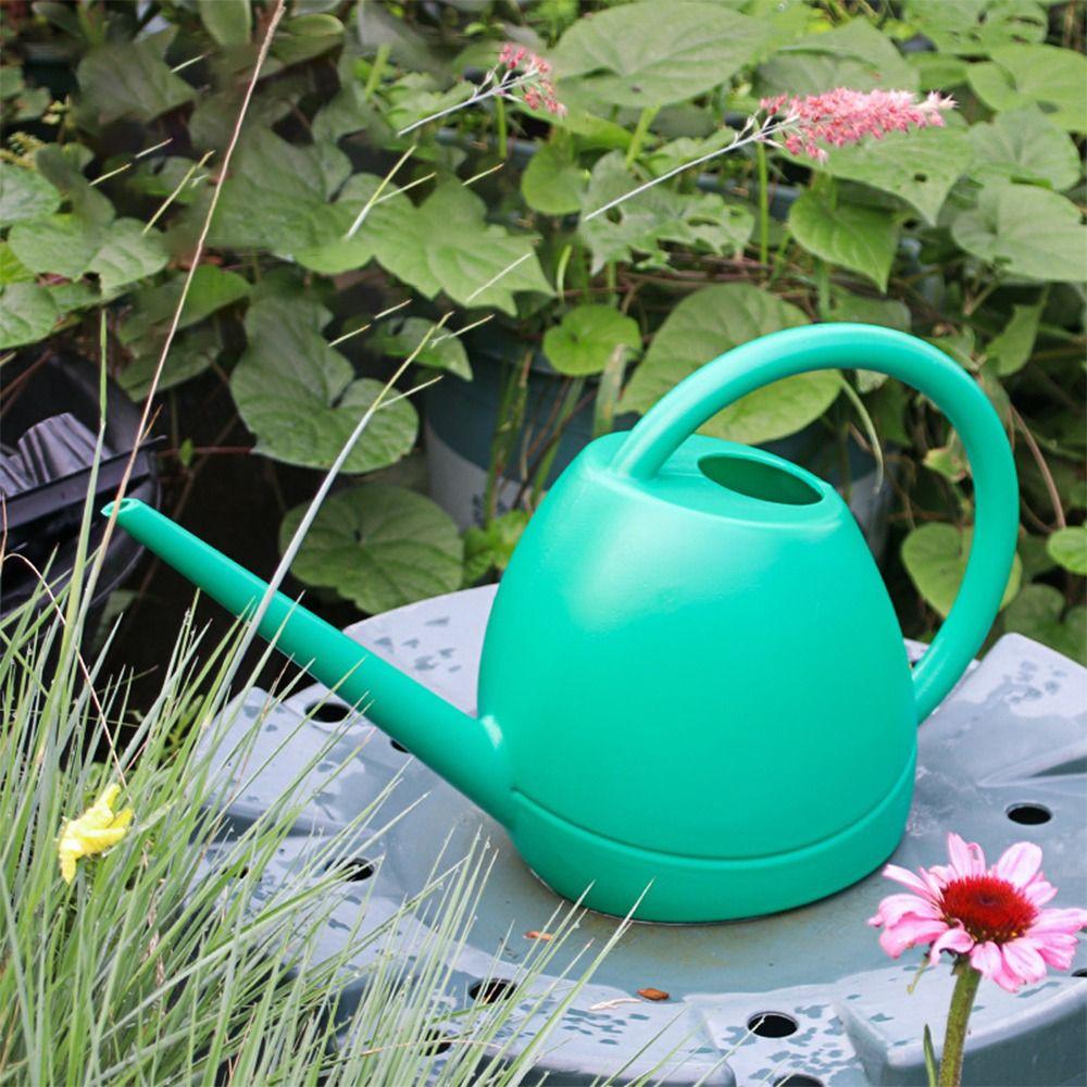 Главная Лейка Пластиковый горшок для распыления воды Винтажный цветочный чайник для детей