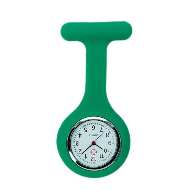 High Quality Silicone Nurse Watch Solid Medical Pocket Watch Pin Pocket Watch Hanging Watch Brooch Decor Quartz