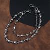 Джинсовая Цепь Хип-Хоп Европейская и Американская Панк Цепь на Талию Двухслойные Аксессуары