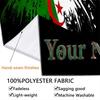 Algeria Flag Custom Name Wall Tapestry Aesthetic Wall Hanging Printed Fabric Blanket Decorative Tapestries for Bedroom Living Room Home Decor