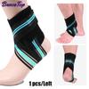 Bracetop 1 шт. Спортивный компрессионный голеностопный бандаж-поддержка, обмотка, спортивные рукава для голеностопа для плантарного фасциита, ахиллова сухожилия, легких растяжений