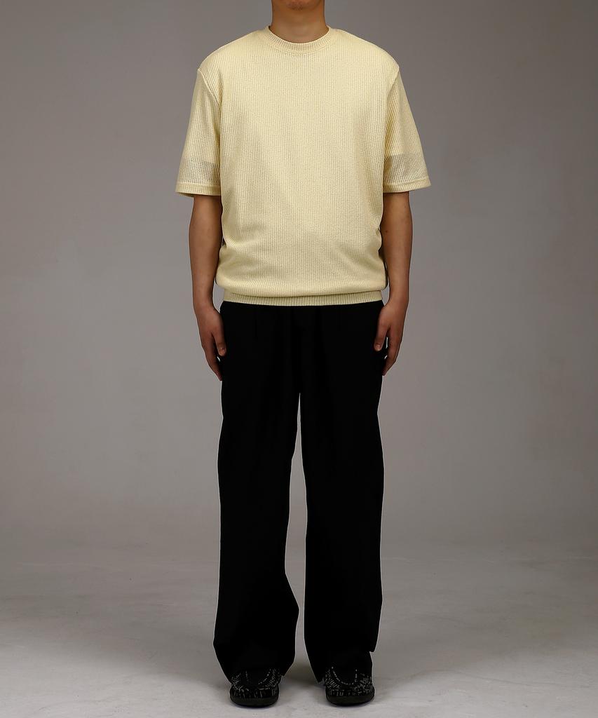 YOUNEEDGARMENTS Lounge Knit Tee (Lemon)