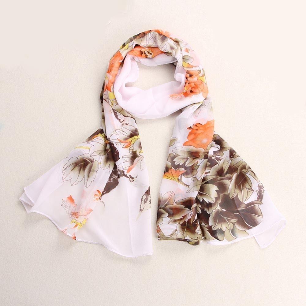 Women Ladies Soft Wrap Long Shawl Chiffon Scarves Scarf