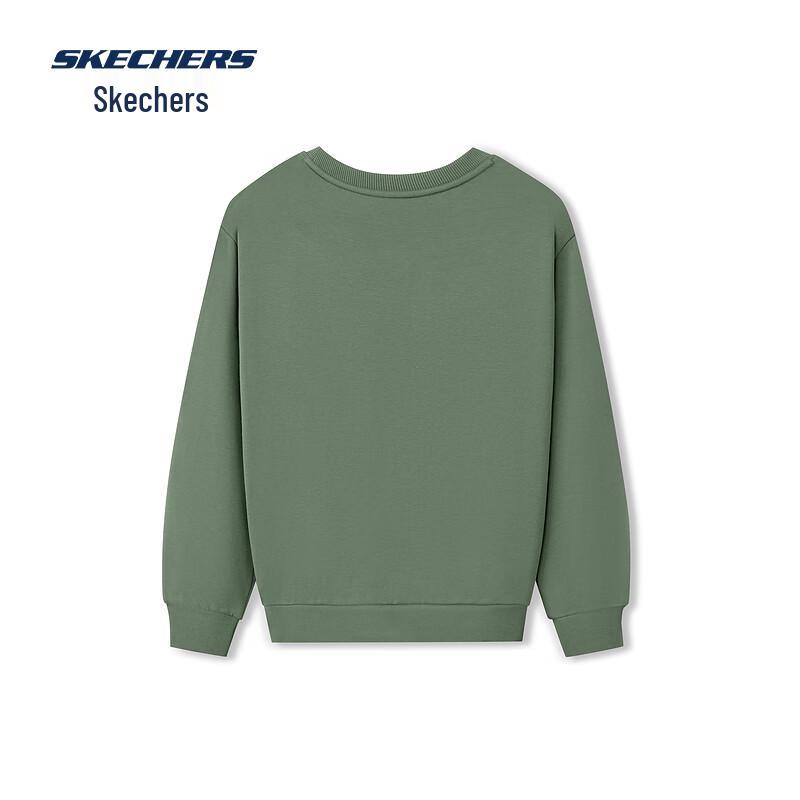 Skechers Унисекс флисовая толстовка-пуловер L325U086