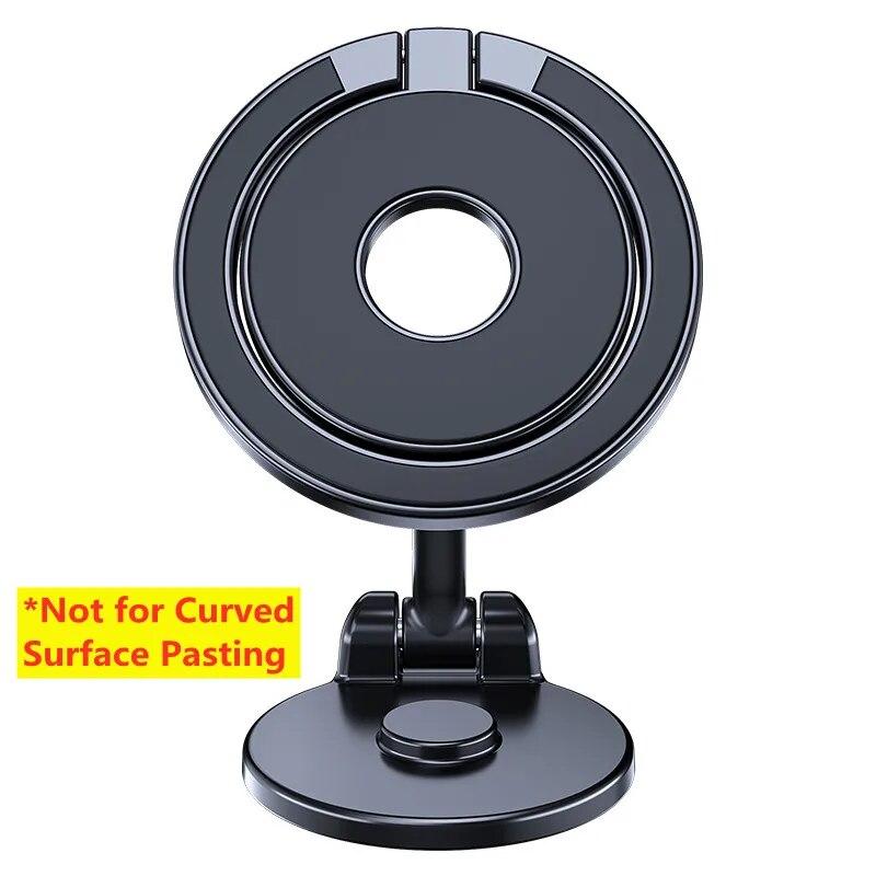 Магнитный держатель для телефона в автомобиль Подставка Магнитное крепление для автомобиля GPS Мобильная поддержка Автомобильный кронштейн для Macsafe iPhone 15 14 13 12 Samsung Xiaomi