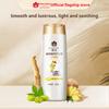 Plant Extract Shampoo and Conditioner 400ml, Refreshing Ginger Formula for Oily Hair