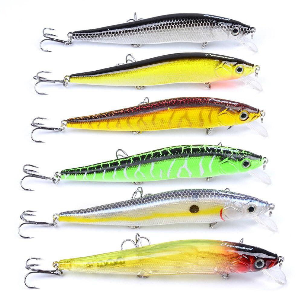 1pcs 14.4g 11.9cm Fishing Lures Minnow Wobbler Floating Bass Trolling Artificial Hard Bait Crankbait Carp Pesca Fishing Tackle