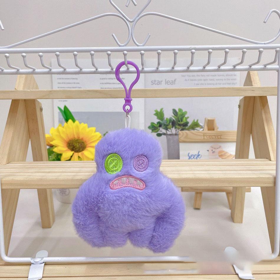 Мультяшная плюшевая игрушка Фуглер (10 см), забавный монстр с уродливыми зубами из серии "Пляжный курорт", плюшевая игрушка "Сумасшедший кролик", забавная кукла, подарок.