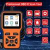 Компактный OBD2 Диагностический Инструмент для Автомобиля Читает Коды Неисправностей Двигателя Для Многих Автомобилей Сканер Кодов с Тестированием Напряжения