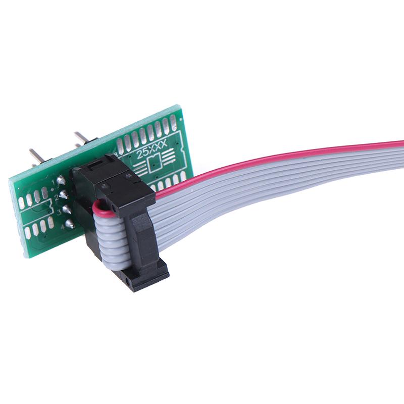 Soic8 Sop8 Флэш-чип Ic Тестовые клипсы Плата-адаптер Программатор Bios/24/25/93