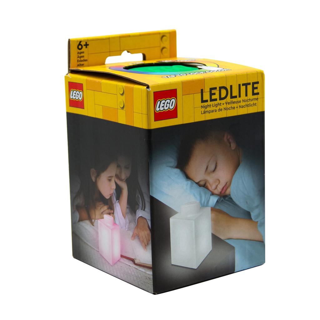 IQ Iconic 1x1 Форма блока Лего Мягкий силиконовый сенсорный ночник 8 цветов меняющийся ночник настольная лампа Безопасный для маленьких детей (зеленый)