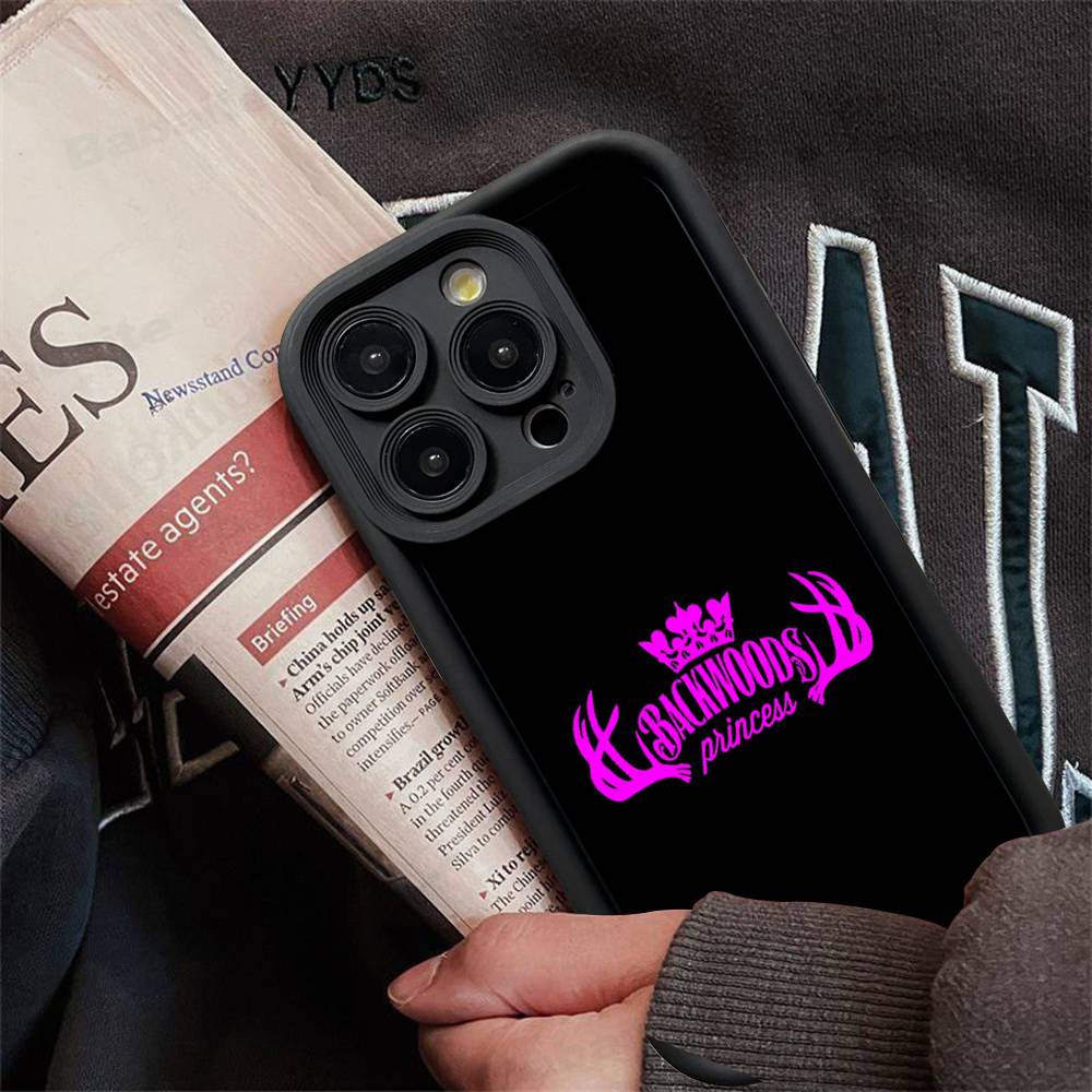 B-Backwoods Logo Phone Case IPhone 16 Plus 15 11 14 12 13 17 Pro Max Shockproof Soft Cover
