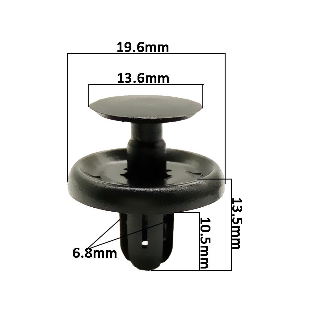 Зажим под крышку двигателя для Toyota 4runner Avalon Camry Corolla Highlander Matrix Prius Rav4 Lexus Ct200 Es300 Es330 Es350 Gs300