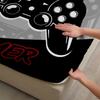 1 Gamepad digital printed frosted Fitted Sheetbedroom printed bed coverbedding(No pillowcase)