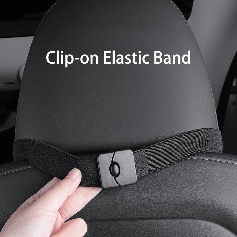 Car Tissue Box Storage Bag For Tesla Model 3 Y X S Hidden Behind Screen Napkin Paper Holder Hidden Silicone Tissue Holder Box