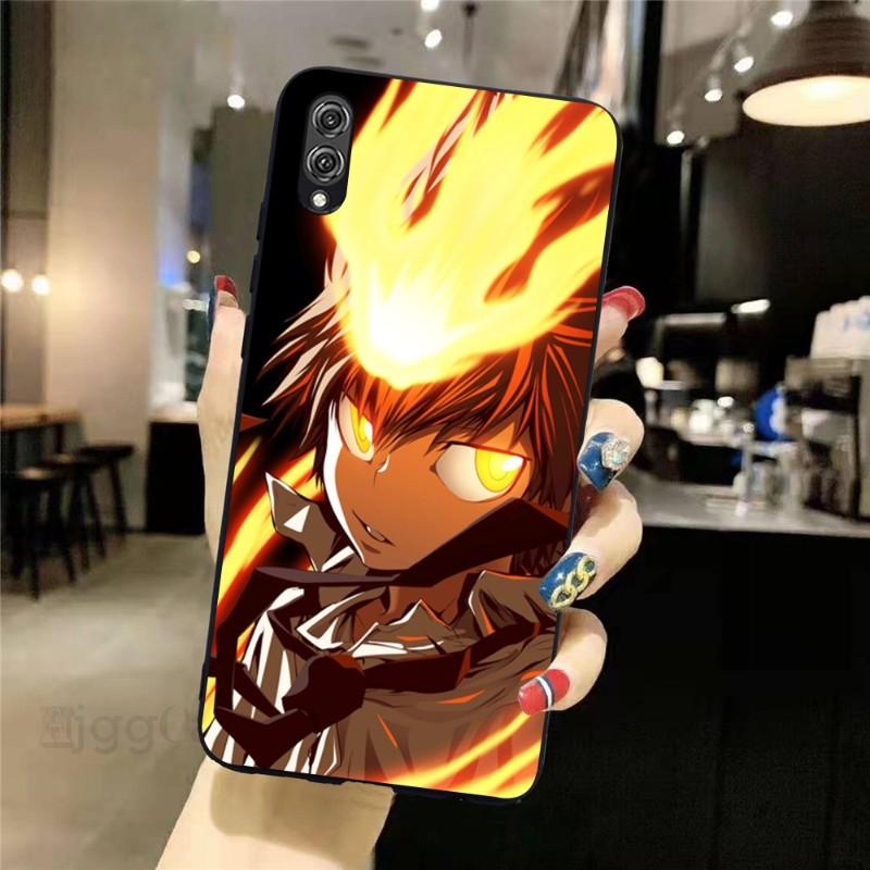 Чехол для телефона Hitman Reborn с аниме для Honor 70 50 20 7S X9 X8 X7 Magic 4 3 Pro, мягкий черный чехол для телефона