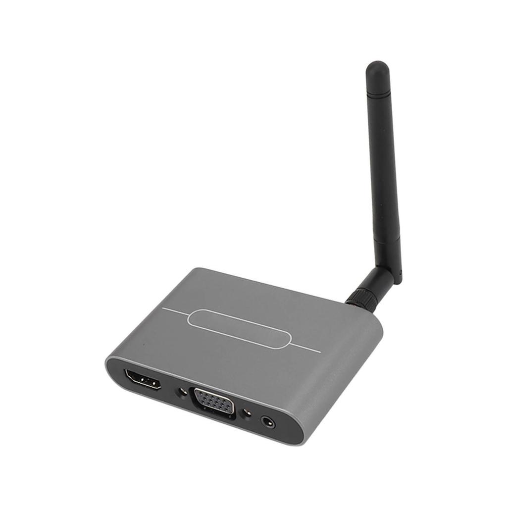Беспроводной VGA-адаптер с двойным интерфейсом, беспроводной адаптер дисплея, 4K-удлинитель, комплект для передачи и приема, двухчастотный 2,4 ГГц 5 ГГц с
