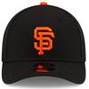 New Era Кепка San Francisco Giants MLB 9Forty M с регулируемым верхом, унисекс, Tara, один размер, черная, Unica, черная,