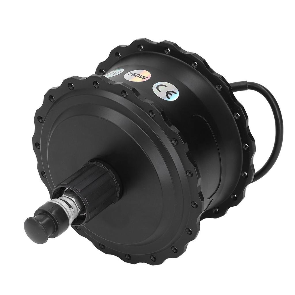 48V 750W Electric Bicycle Hub Motor Professional Rear Drive Cassette Toothed High Torsion Electric Bike Brushless Wheel Hub Motor