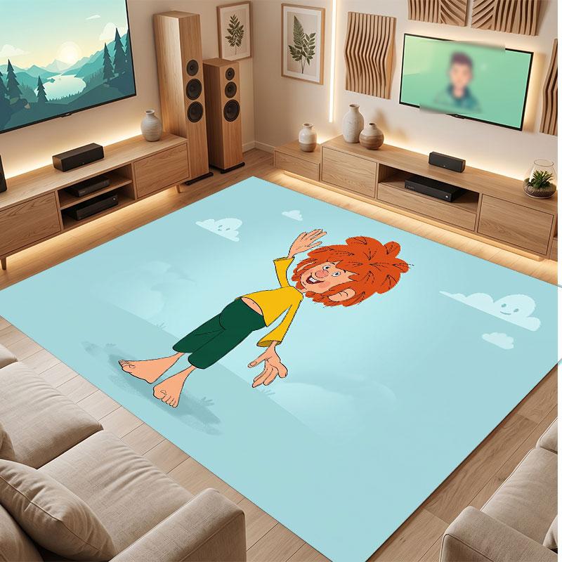 Pumuckl Rug Soft Thick Non Slip Floor Carpet for Bedroom Living Room Home Decor
