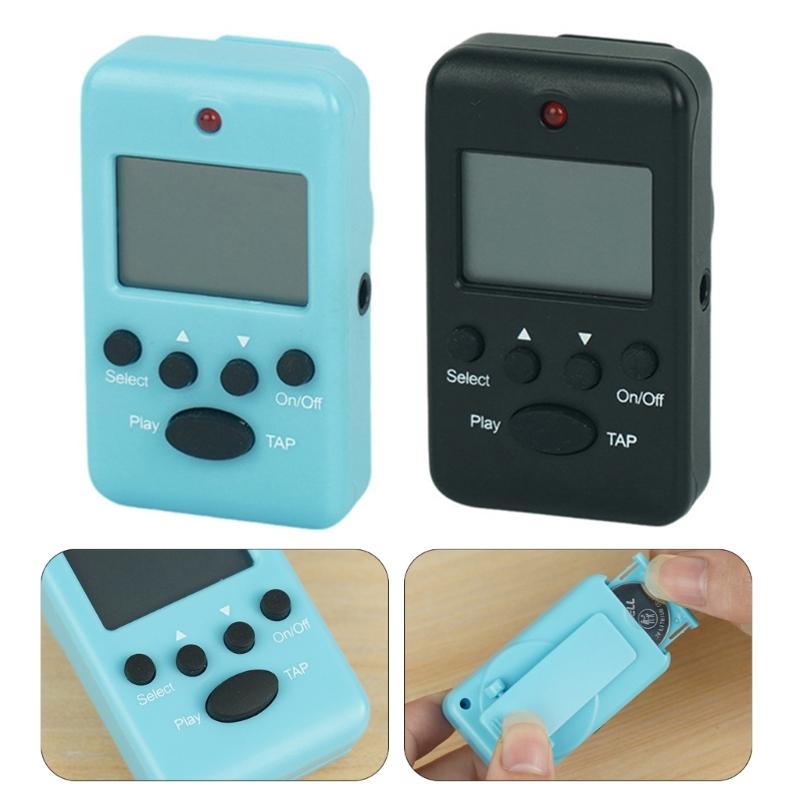 Гитарный Метроном Упражнения Метроном для Использования Бас-гитарой Темпы Метроном Электронный Метроном Гитарный Цифровой Ритм Тэп