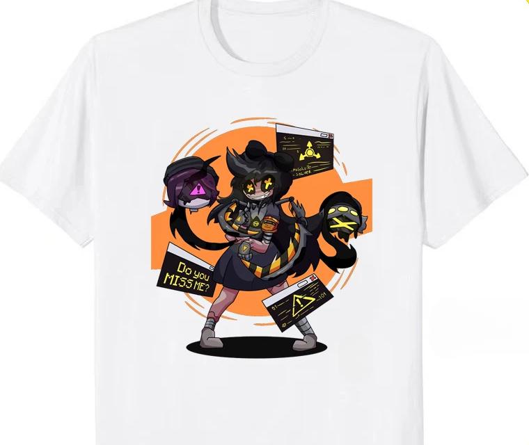 New Murder Drones Cartoon Polyester TShirt for Women CYN Humor Leisure Tee T Shirt Novelty Trendy Graphic T Shirts Oversized