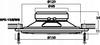 Monacor SPE-158/WS - full-range flush-mount speakers