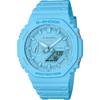 Мужские часы G-SHOCK GA-2100-2A2JF [серия G-SHOCK TONE-ON-TONE] круглые синие цифровые аналоговые