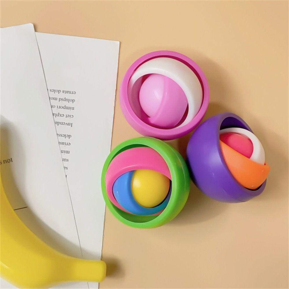Hand Spinner Gyroscope 3D Balls Spinning Top Sports Toys Fidget Spinners Kids Adults